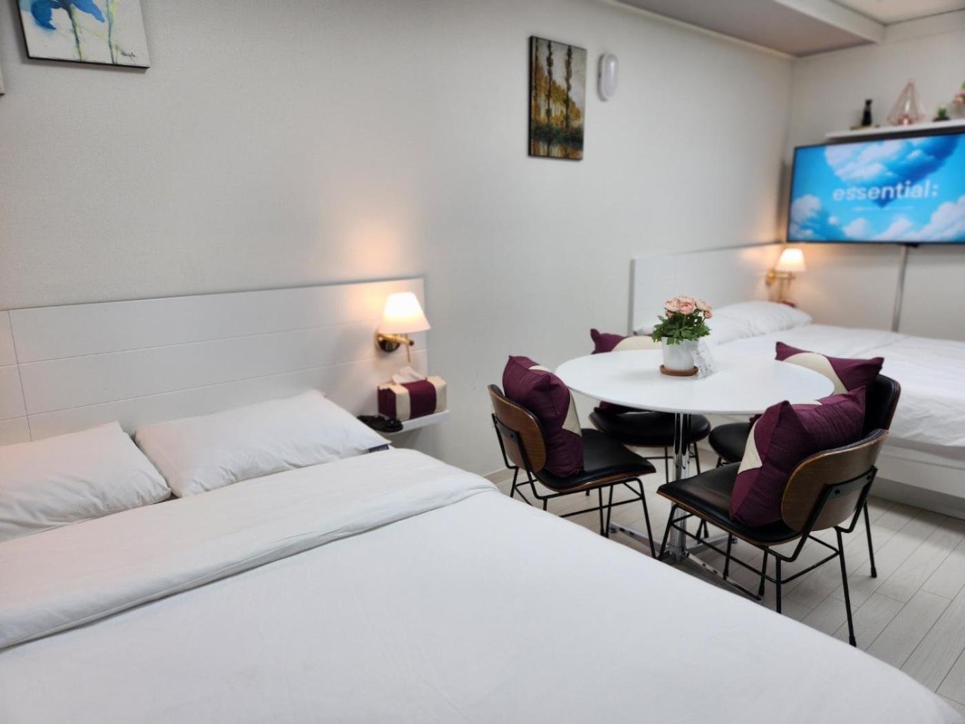 Daegu Star B&B Dsr Hotel Lily Guestroom Экстерьер фото